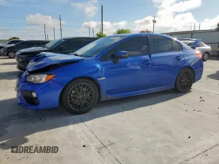 2015 Subaru WRX STI with VIN JF1VA2P65F9832954, listed as a Copart auction lot 59578845 with 112,975 mi miles and Salvage title. Bid and sale history available at DreamBid. Image 1.