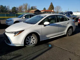 2020 Toyota Corolla L with VIN 5YFDPRAE3LP008647, listed as a Copart auction lot 53513775 with 50,960 mi miles and Salvage Title. Bid and sale history available at carsss.com. Image 1.