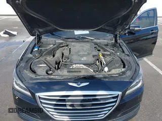 2015 Hyundai Genesis 3.8L with VIN KMHGN4JE3FU080540, listed as a IAAI auction lot 39274450 with 144,269 mi miles. Bid and sale history available at carsss.com. Image 10.