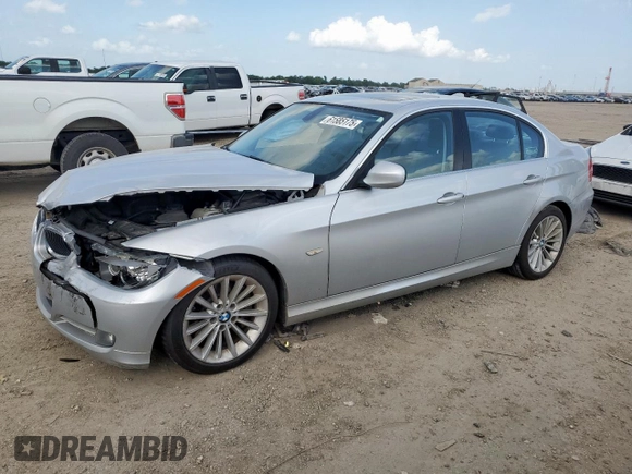 2011 BMW 3 Series 335d with VIN WBAPN7C53BA950461, listed as a Copart auction lot 61585175 with 80,497 mi miles and Salvage title. Bid and sale history available at DreamBid. Image 1.