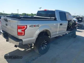 2018 Ford F-150 XL with VIN 1FTFW1E5XJKD38790, listed as a IAAI auction lot 42030996 with 1 mi miles. Bid and sale history available at carsss.com. Image 4.