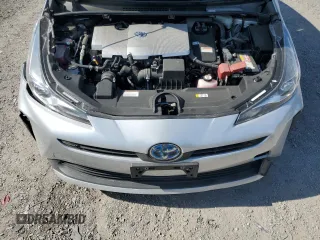 2021 Toyota Prius L Eco with VIN JTDKAMFU3M3133914, listed as a Copart auction lot 59897825 with 46,872 mi miles and Salvage title. Bid and sale history available at DreamBid. Image 11.