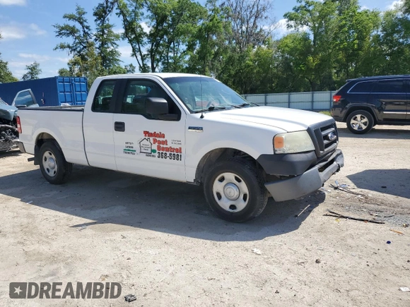 2008 Ford F-150 STX with VIN 1FTRX12W68FC05924, listed as a Copart auction lot 51925405 with 394,971 mi miles and Salvage Title. Bid and sale history available at carsss.com. Image 4.