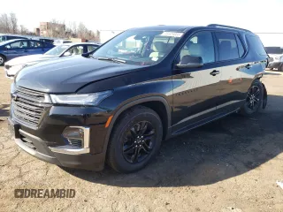 2022 Chevrolet Traverse LS with VIN 1GNEVFKW5NJ120168, listed as a Copart auction lot 50798015 with 45,373 mi miles and Salvage Title. Bid and sale history available at carsss.com. Image 1.