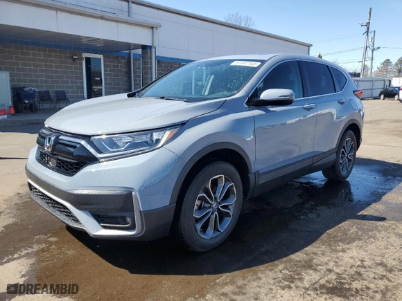 2021 Honda CR-V EX with VIN 5J6RW2H56MA002976, listed as a Copart auction lot 51497165 with 31,643 mi miles and Salvage Title. Bid and sale history available at carsss.com. Image 1.