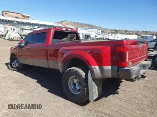 2020 Ford F-350 XL with VIN 1FT8W3DT0LED56110, listed as a Copart auction lot 48389875 with 148,604 mi miles and Salvage title. Bid and sale history available at DreamBid. Image 2.