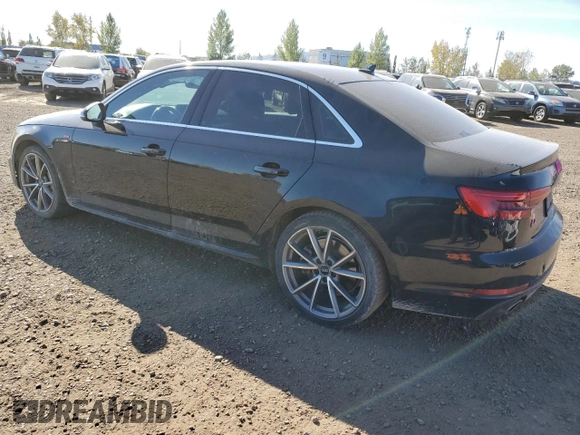 2017 Audi A4 Prestige with VIN WAUFNAF42HA074924, listed as a Copart auction lot 71803444 with 101,354 mi miles and Salvage Title. Bid and sale history available at carsss.com. Image 2.