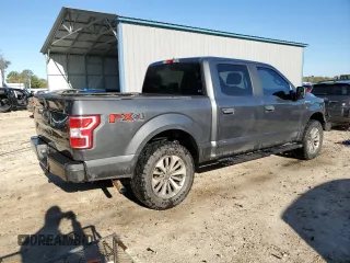 2018 Ford F-150 XL with VIN 1FTEW1E54JKF87680, listed as a Copart auction lot 49551715 with 144,495 mi miles and Non Repairable. Bid and sale history available at carsss.com. Image 3.