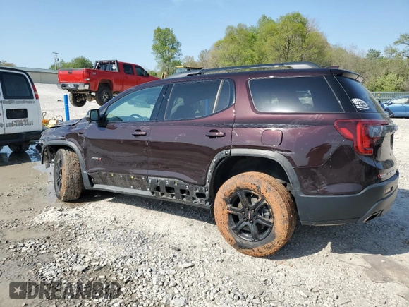 2021 GMC Acadia AT4 with VIN 1GKKNLLS5MZ131066, listed as a Copart auction lot 53032775 with 43,072 mi miles and Non repairable. Bid and sale history available at DreamBid. Image 2.