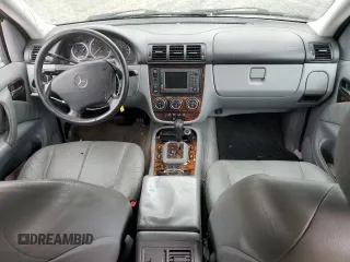 2005 Mercedes-Benz M-Class 3.7L with VIN 4JGAB57E25A518203, listed as a Copart auction lot 43135394 with 202,773 mi miles and Salvage Title. Bid and sale history available at carsss.com. Image 8.