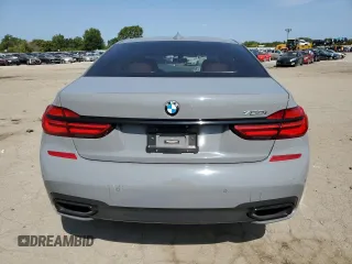 2018 BMW 7 Series 750i with VIN WBA7F0C55JGM22484, listed as a Copart auction lot 67475724 with 40,048 mi miles and Salvage Title. Bid and sale history available at carsss.com. Image 6.