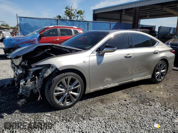 2020 Lexus ES 350 F Sport z VIN 58AGZ1B15LU077898, wystawiony jako Copart lot #49186285 z przebiegiem 38 895 mil mil oraz Szkoda całkowita • Salvage title. Historia ofert i sprzedaży dostępna na DreamBid. Obrazek 1.