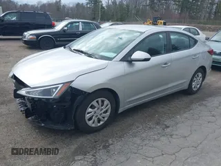 2019 Hyundai Elantra SE with VIN 5NPD74LF6KH416144, listed as a IAAI auction lot 41852351 with 27,882 mi miles and . Bid and sale history available at DreamBid. Image 19.