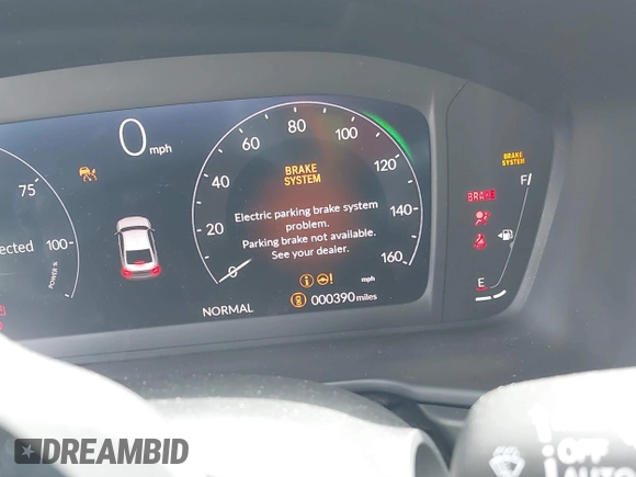 2025 Honda Accord Touring with VIN 1HGCY2F89SA027436, listed as a IAAI auction lot 41835197 with 390 mi miles and . Bid and sale history available at DreamBid. Image 15.