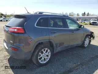 2014 Jeep Cherokee Latitude with VIN 1C4PJLCB2EW245753, listed as a Copart auction lot 49452985 with 106,240 mi miles and Salvage Title. Bid and sale history available at carsss.com. Image 3.