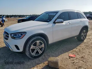 2021 Mercedes-Benz GLC 300 with VIN W1N0G8DB8MF940662, listed as a Copart auction lot 58817955 with 48,925 mi miles and Salvage title. Bid and sale history available at DreamBid. Image 1.