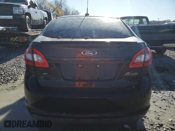 2011 Ford Fiesta SE with VIN 3FADP4BJ0BM137911, listed as a Copart auction lot 45023525 with Not Provided miles and Non Repairable. Bid and sale history available at carsss.com. Image 6.