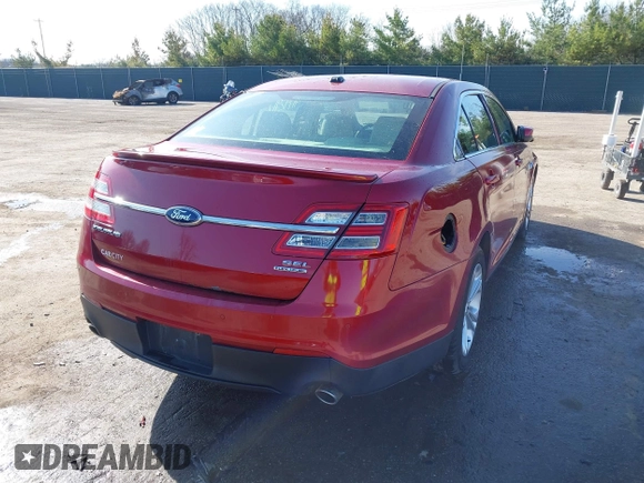 2013 Ford Taurus SEL with VIN 1FAHP2E87DG168603, listed as a IAAI auction lot 41942917 with 161,293 mi miles. Bid and sale history available at carsss.com. Image 4.