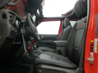 2024 Jeep Wrangler Rubicon X with VIN 1C4RJXFG5RW297553, listed as a Copart auction lot 85009074 with 838 mi miles and Salvage title. Bid and sale history available at DreamBid. Image 7.