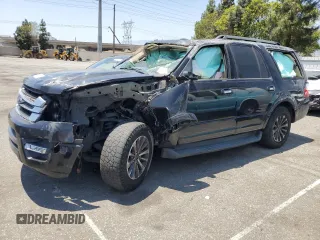 2016 Ford Expedition XLT with VIN 1FMJU1HT4GEF23298, listed as a Copart auction lot 62789325 with 122,157 mi miles and Salvage title. Bid and sale history available at DreamBid. Image 1.