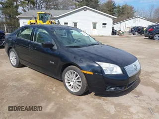 2007 Mercury Milan Premier with VIN 3MEHM08Z27R608332, listed as a IAAI auction lot 41710244 with 85,060 mi miles. Bid and sale history available at carsss.com. Image 1.