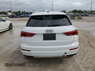 2022 Audi Q3 Premium with VIN WA1AUCF33N1096097, listed as a Copart auction lot 47819003 with 6,838 mi miles. Bid and sale history available at carsss.com. Image 6.