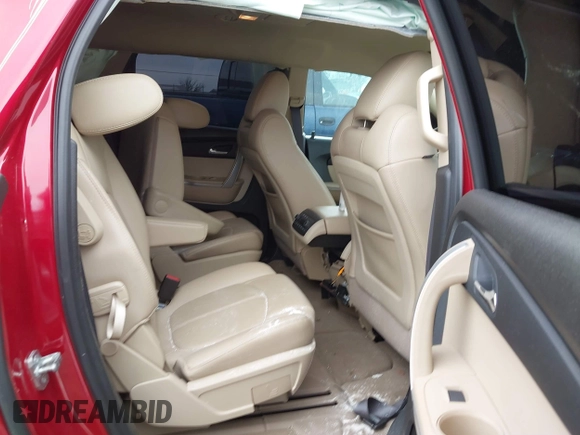 2012 GMC Acadia SLT1 with VIN 1GKKRRED0CJ216707, listed as a IAAI auction lot 41739391 with 49,598 mi miles. Bid and sale history available at carsss.com. Image 8.