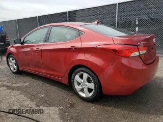 2012 Hyundai Elantra GLS z VIN KMHDH4AE2CU264809, wystawiony jako Copart lot #58392915 z przebiegiem 181 085 mil mil oraz Czysty tytuł • Clean title. Historia ofert i sprzedaży dostępna na DreamBid. Obrazek 2.