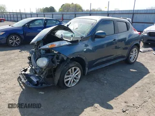 2012 Nissan Juke SL with VIN JN8AF5MR9CT112571, listed as a IAAI auction lot 41887822 with 194,888 mi miles. Bid and sale history available at carsss.com. Image 2.
