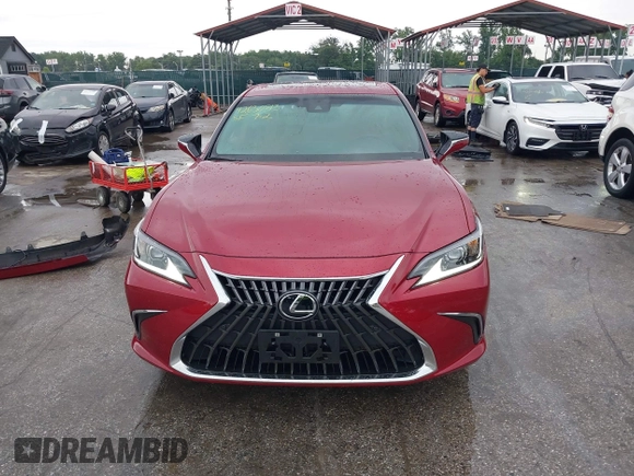 2025 Lexus ES 350 with VIN 58ADZ1B15SU188842, listed as a IAAI auction lot 42630513 with 4,835 mi miles and . Bid and sale history available at DreamBid. Image 13.