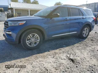 2020 Ford Explorer XLT z VIN 1FMSK7DHXLGA64596, wystawiony jako Copart lot #82782614 z przebiegiem 166 977 mil mil oraz Szkoda całkowita • Salvage title. Historia ofert i sprzedaży dostępna na DreamBid. Obrazek 1.