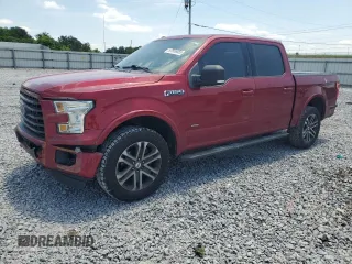 2016 Ford F-150 XLT with VIN 1FTEW1EG3GFC58231, listed as a Copart auction lot 57956055 with 132,975 mi miles and Salvage title. Bid and sale history available at DreamBid. Image 1.