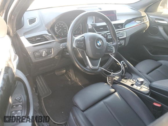 2021 BMW X2 sDrive28i with VIN WBXYH9C08M5S47984, listed as a Copart auction lot 74954164 with 70,829 mi miles and Salvage Title. Bid and sale history available at carsss.com. Image 8.