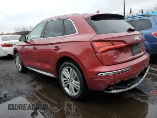 2018 Audi Q5 Premium Plus with VIN WA1BNAFY8J2111263, listed as a Copart auction lot 49230045 with 61,486 mi miles and Salvage Title. Bid and sale history available at carsss.com. Image 2.