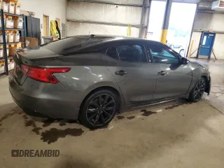 2017 Nissan Maxima SV with VIN 1N4AA6AP0HC383003, listed as a Copart auction lot 58060855 with 123,990 mi miles and Salvage title. Bid and sale history available at DreamBid. Image 3.