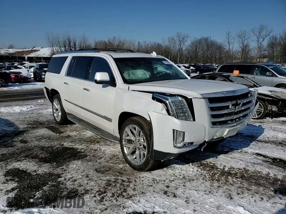 2019 Cadillac Escalade ESV Luxury z VIN 1GYS4HKJXKR214214, wystawiony jako Copart lot #42139385 z przebiegiem 94 736 mil mil oraz Szkoda całkowita • Salvage title. Historia ofert i sprzedaży dostępna na DreamBid. Obrazek 11.