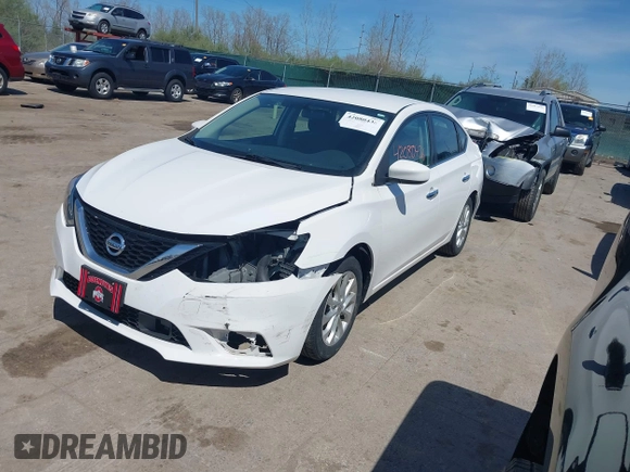 2019 Nissan Sentra SV with VIN 3N1AB7APXKY444758, listed as a IAAI auction lot 42080436 with 65,322 mi miles and . Bid and sale history available at DreamBid. Image 18.