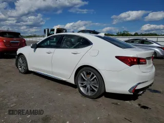 2020 Acura TLX Technology with VIN 19UUB2F45LA002554, listed as a Copart auction lot 56030465 with 62,330 mi miles and Salvage title. Bid and sale history available at DreamBid. Image 2.