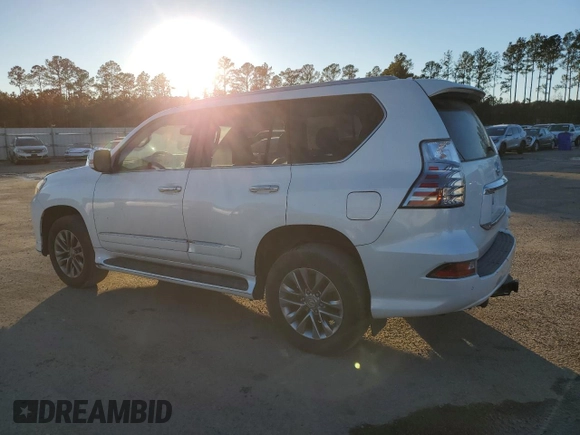 2015 Lexus GX 460 Luxury with VIN JTJJM7FX9F5110947, listed as a Copart auction lot 83401064 with 129,803 mi miles and Clean title. Bid and sale history available at DreamBid. Image 2.