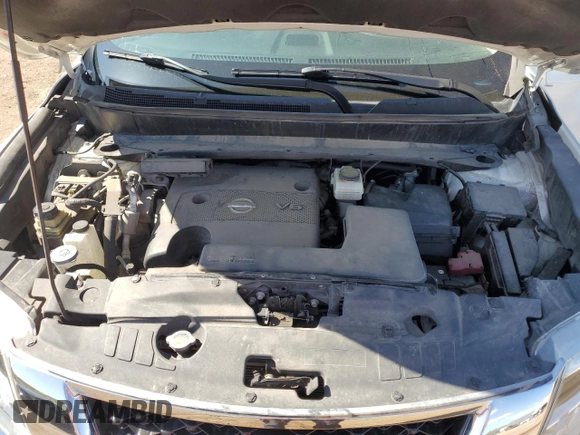 2016 Nissan Pathfinder SL with VIN 5N1AR2MMXGC608678, listed as a Copart auction lot 58005545 with 154,595 mi miles and Salvage title. Bid and sale history available at DreamBid. Image 11.