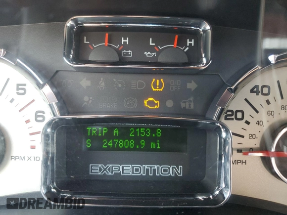 2007 Ford Expedition Max Limited z VIN 1FMFK20557LA08255, wystawiony jako Copart lot #79234094 z przebiegiem 247 808 mil mil oraz Szkoda całkowita • Salvage title. Historia ofert i sprzedaży dostępna na DreamBid. Obrazek 9.