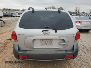 2005 Hyundai Santa Fe GLS with VIN KM8SC13D35U906966, listed as a Copart auction lot 84896974 with 0 mi miles and Salvage Title. Bid and sale history available at carsss.com. Image 6.