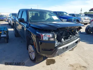 2022 Nissan Frontier S with VIN 1N6ED1EK1NN626559, listed as a IAAI auction lot 41241196 with 36,234 mi miles. Bid and sale history available at carsss.com. Image 1.