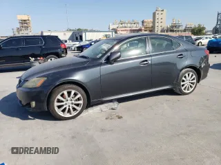 2006 Lexus IS 250 with VIN JTHCK262865006327, listed as a Copart auction lot 53632535 with 148,872 mi miles and Clean Title. Bid and sale history available at DreamBid. Image 1.