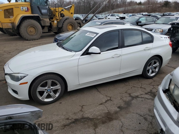 2015 BMW 3 Series 328i xDrive with VIN WBA3B5G56FNS15767, listed as a Copart auction lot 48920595 with 167,825 mi miles and Salvage Title. Bid and sale history available at carsss.com. Image 1.