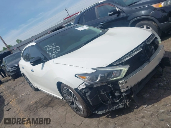 2017 Nissan Maxima S with VIN 1N4AA6AP2HC401078, listed as a IAAI auction lot 42228867 with 140,369 mi miles and . Bid and sale history available at DreamBid. Image 1.