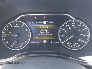 2019 Nissan Maxima SV with VIN 1N4AA6AV0KC360617, listed as a IAAI auction lot 41723765 with 93,691 mi miles and . Bid and sale history available at DreamBid. Image 7.