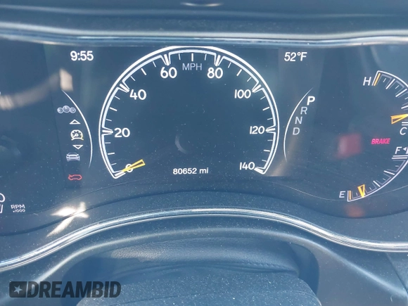 2019 Jeep Grand Cherokee Upland with VIN 1C4RJFAG6KC696710, listed as a IAAI auction lot 41822406 with 80,652 mi miles. Bid and sale history available at carsss.com. Image 7.