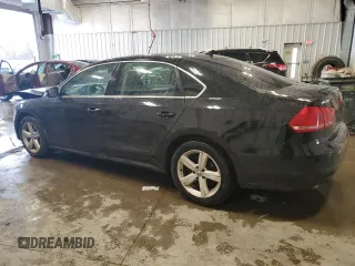 2013 Volkswagen Passat SE w/Sunroof & Nav with VIN 1VWBP7A38DC048224, listed as a Copart auction lot 53722345 with 123,639 mi miles and Non Repairable. Bid and sale history available at carsss.com. Image 2.