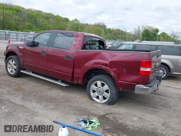 2006 Ford F-150 XLT with VIN 1FTPW14V16FB14717, listed as a IAAI auction lot 42195403 with 141,401 mi miles and . Bid and sale history available at carsss.com. Image 3.